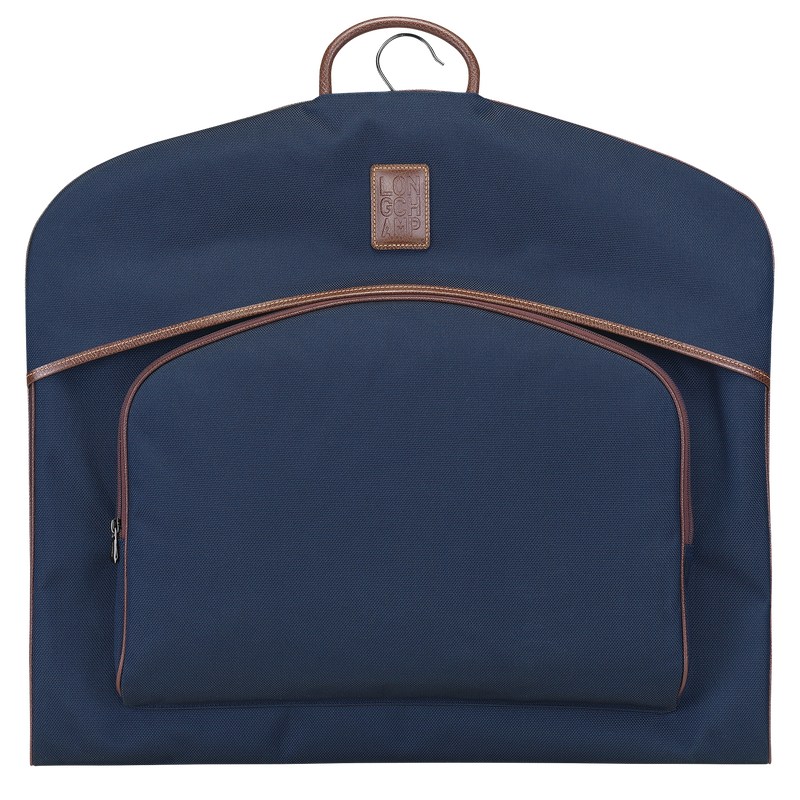 Longchamp Boxford Garment Cover Blau | 0371EUPTJ