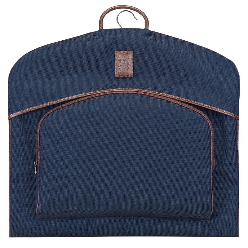 Longchamp Boxford Garment Cover Blau | 3258XKYWZ