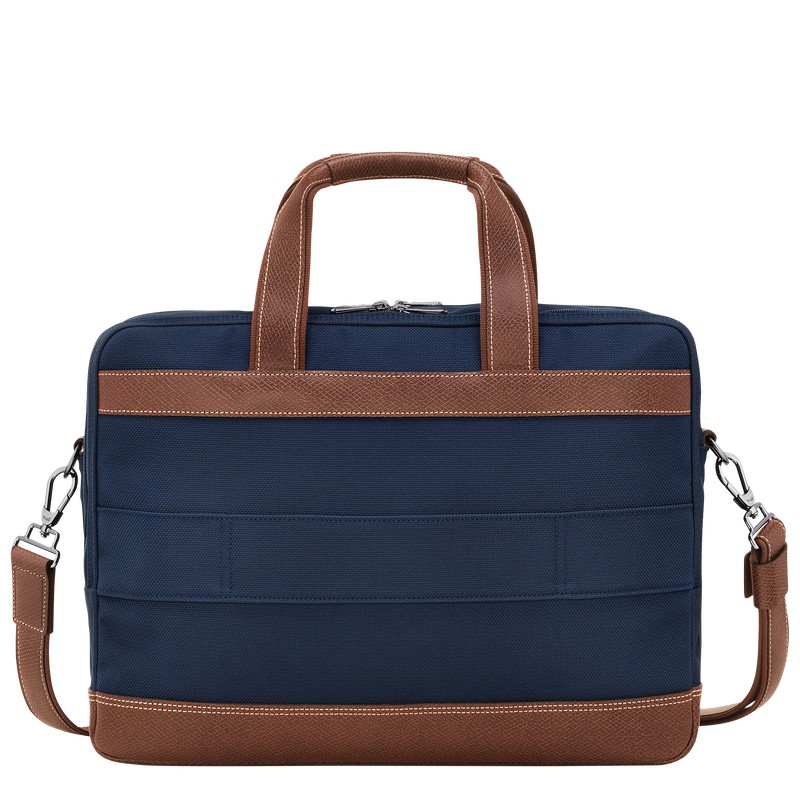 Longchamp Boxford L Briefcase Blau | 6540GCMTF