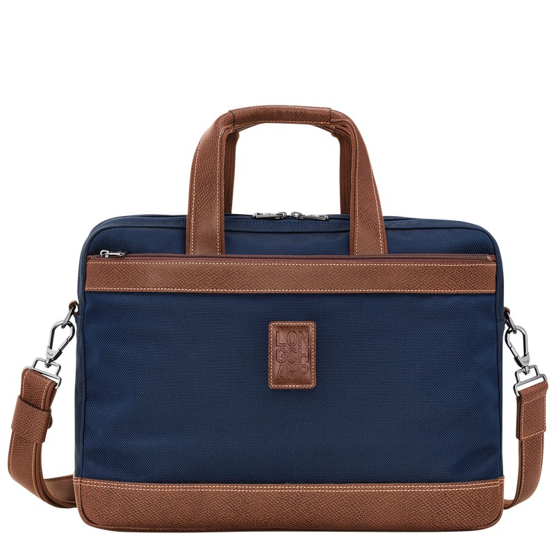 Longchamp Boxford L Briefcase Blau | 6540GCMTF