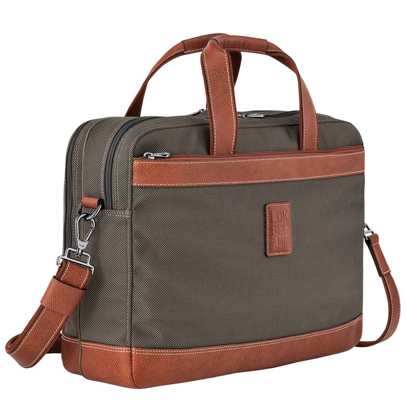 Longchamp Boxford L Briefcase Braun | 1732ZSUBL