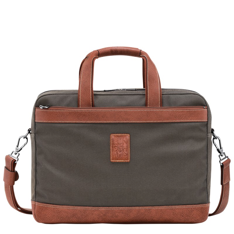 Longchamp Boxford L Briefcase Braun | 1732ZSUBL