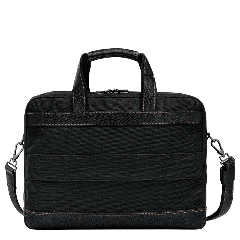 Longchamp Boxford L Briefcase Schwarz | 2813DBORC