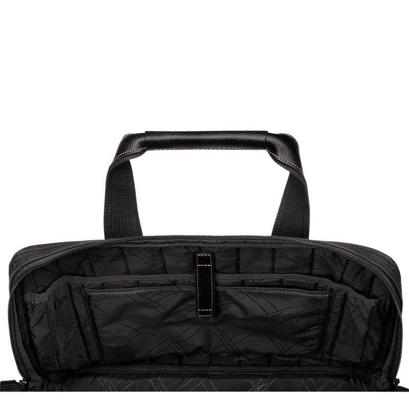 Longchamp Boxford L Briefcase Schwarz | 2813DBORC