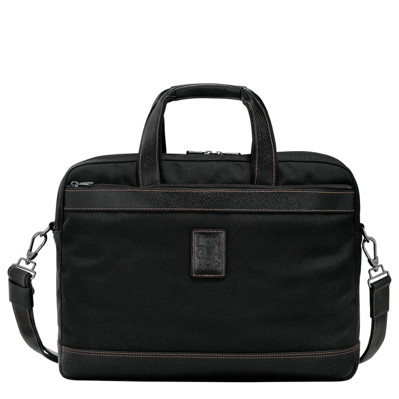 Longchamp Boxford L Briefcase Schwarz | 2813DBORC