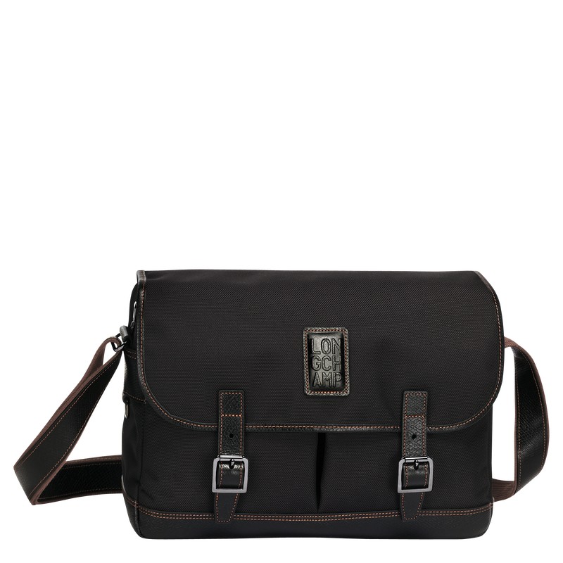 Longchamp Boxford L Crossbody Bag Schwarz | 4502QNADF