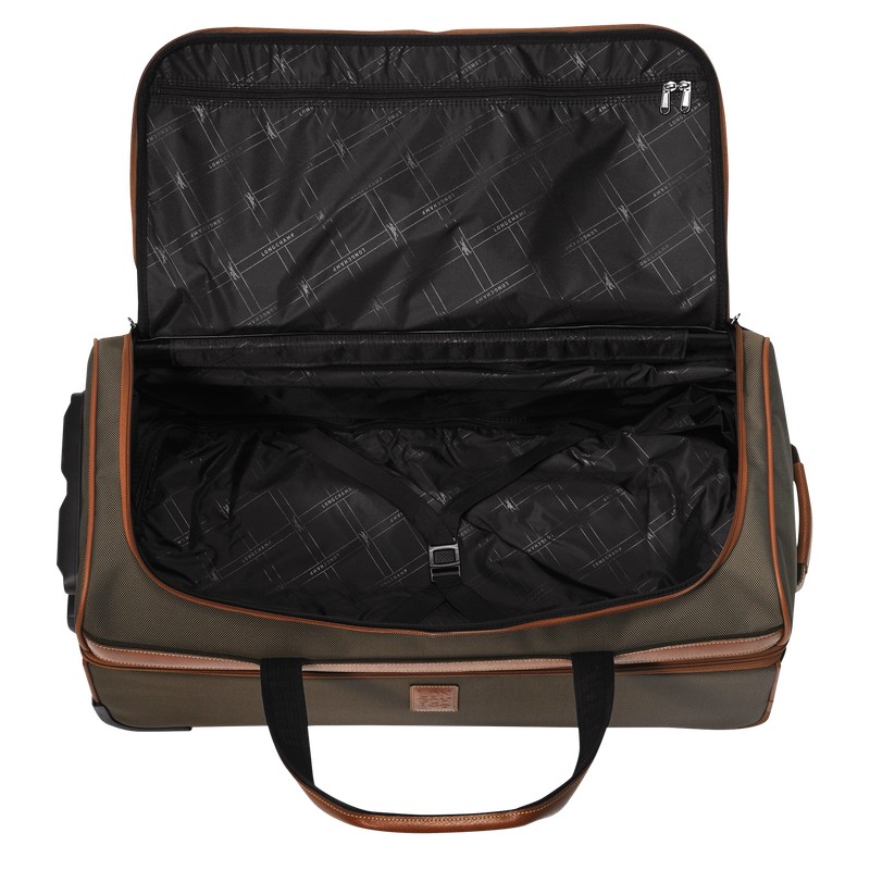 Longchamp Boxford L Travel Bag Braun | 5249QYKFG