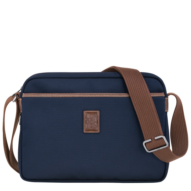 Longchamp Boxford M Camera Bag Blau | 7580TEJDP