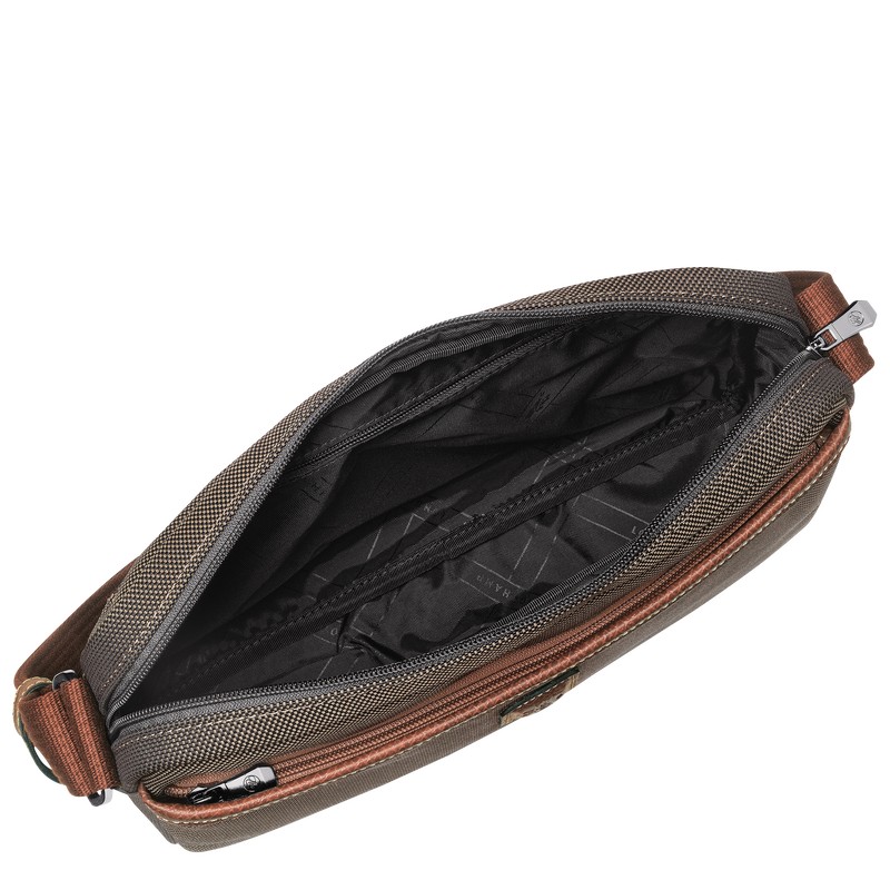 Longchamp Boxford M Camera Bag Braun | 6514KWZOC