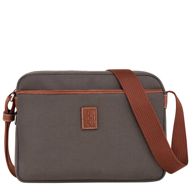 Longchamp Boxford M Camera Bag Braun | 6514KWZOC