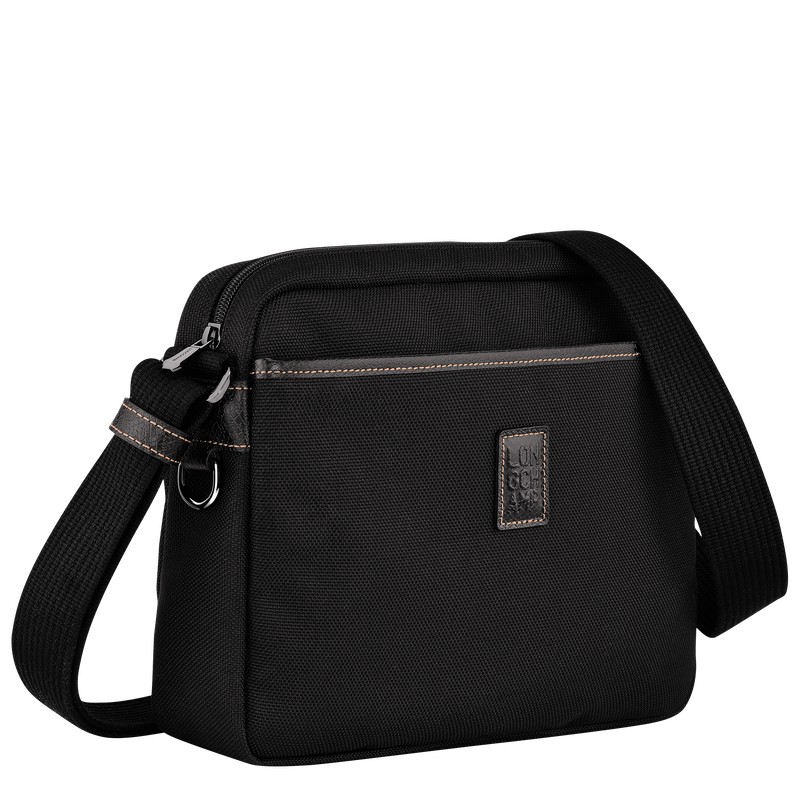 Longchamp Boxford M Camera Bag Schwarz | 9072VINLG