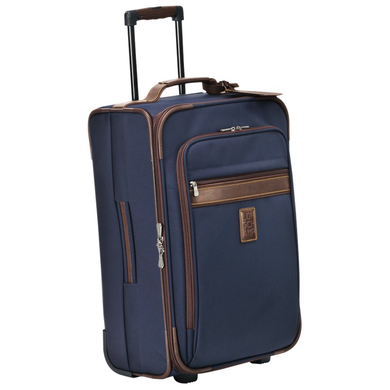 Longchamp Boxford M Suitcase Blau | 1608VCUGX