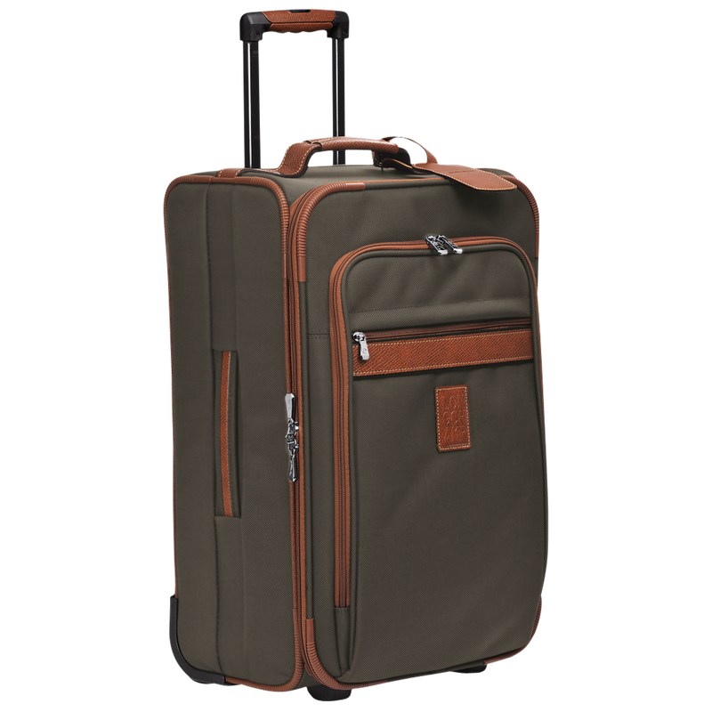 Longchamp Boxford M Suitcase Braun | 4509KZYLC