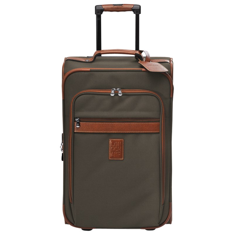 Longchamp Boxford M Suitcase Braun | 4509KZYLC