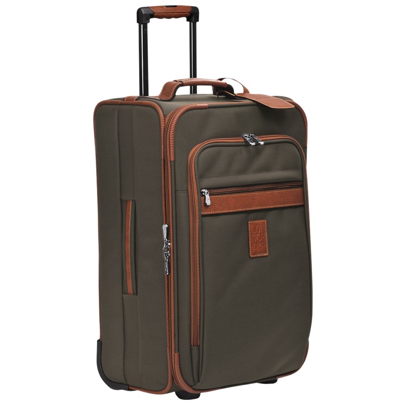 Longchamp Boxford M Suitcase Braun | 6894NWVQP