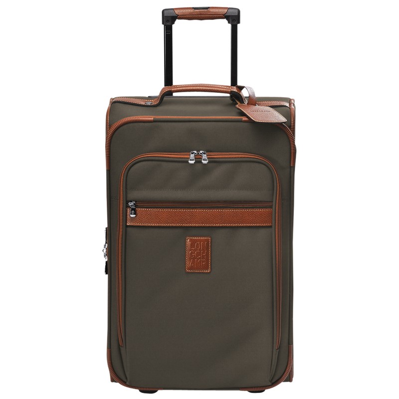 Longchamp Boxford M Suitcase Braun | 6894NWVQP