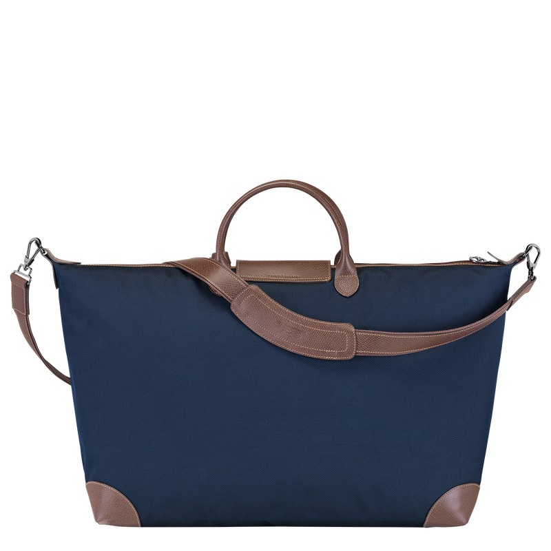 Longchamp Boxford M Travel Bag Blau | 3615IPBFK