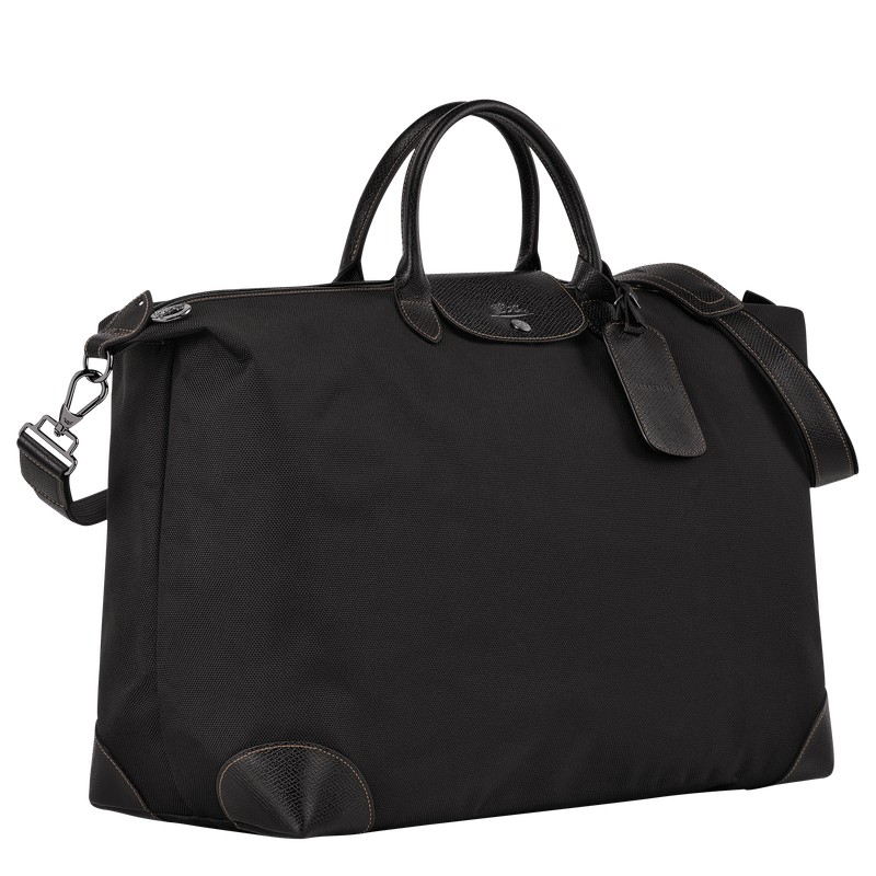 Longchamp Boxford M Travel Bag Schwarz | 8653QNDFK