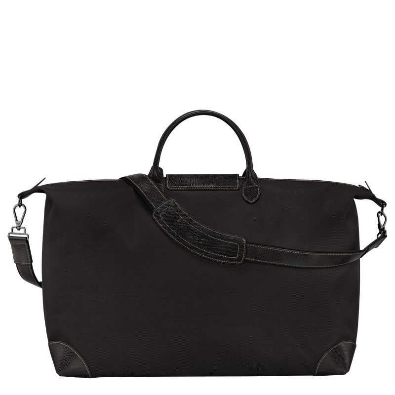 Longchamp Boxford M Travel Bag Schwarz | 8653QNDFK