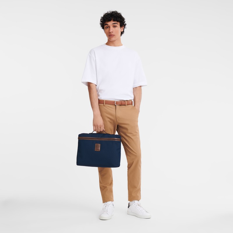 Longchamp Boxford S Briefcase Blau | 6870FYAPO