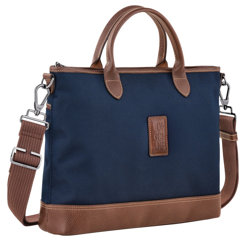 Longchamp Boxford S Briefcase Blau | 8057VOSCH