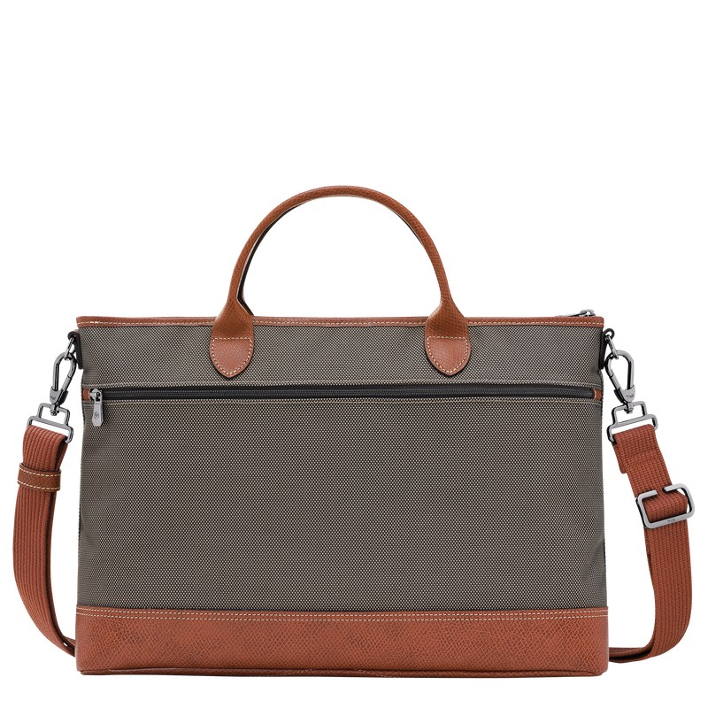 Longchamp Boxford S Briefcase Braun | 3829ZQGVD