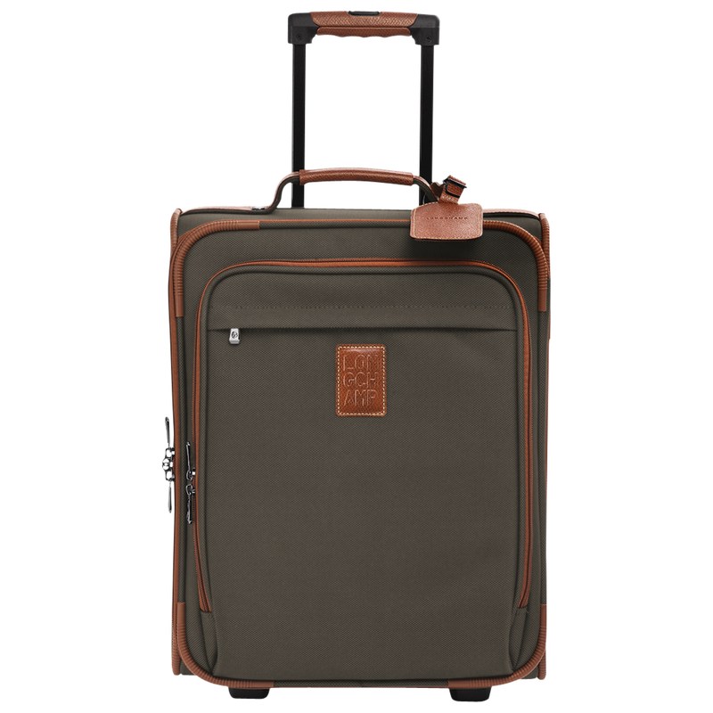 Longchamp Boxford S Suitcase Braun | 8702WIKLJ