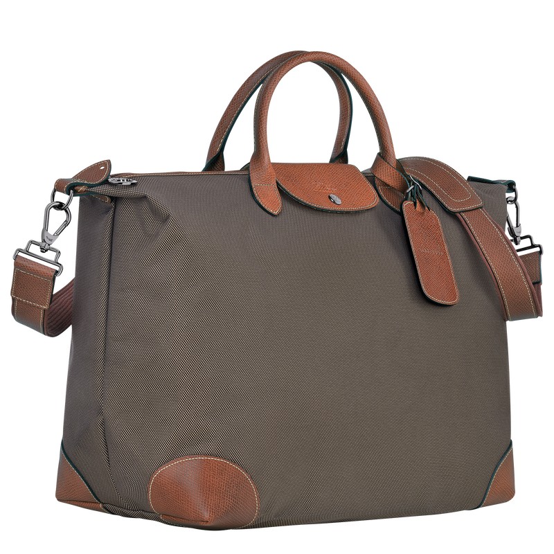 Longchamp Boxford S Travel Bag Braun | 0167YVGNQ