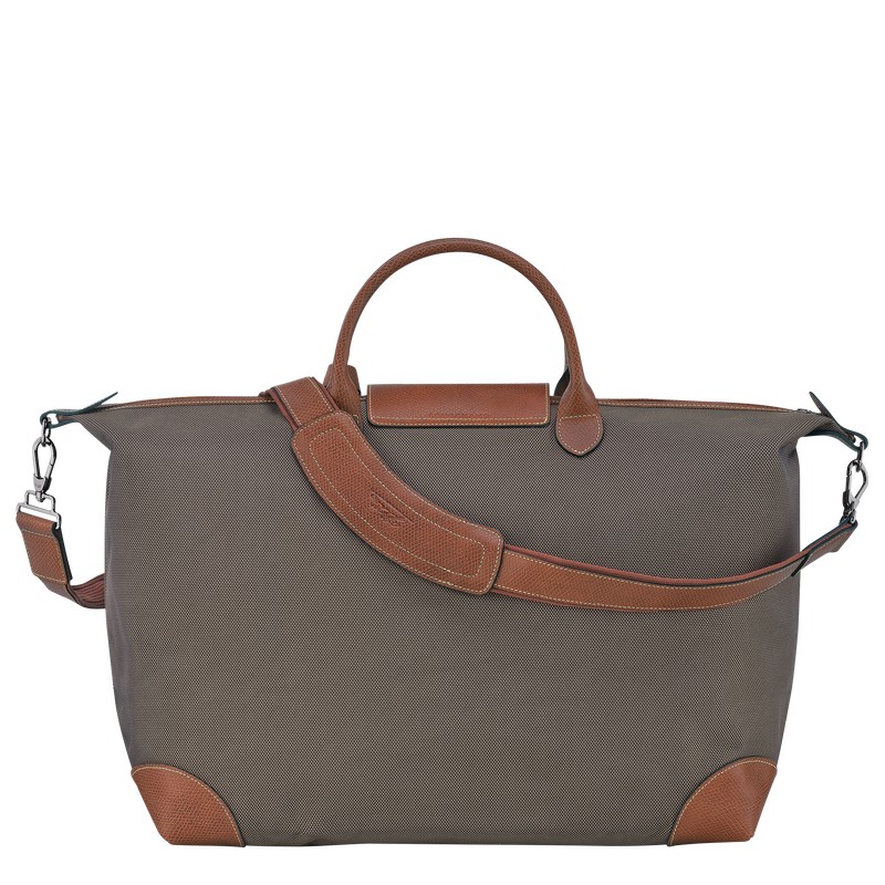 Longchamp Boxford S Travel Bag Braun | 0167YVGNQ