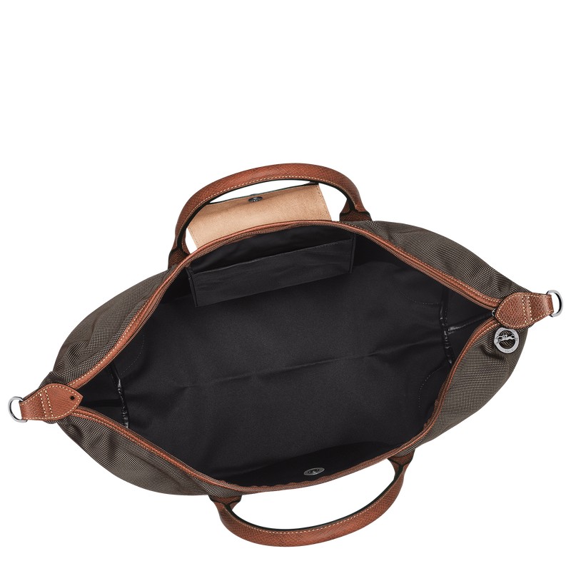 Longchamp Boxford S Travel Bag Braun | 0167YVGNQ