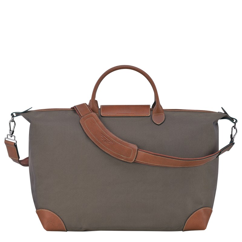 Longchamp Boxford S Travel Bag Braun | 6041QAHXN