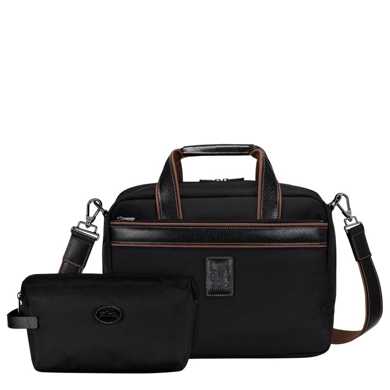 Longchamp Boxford S Travel Bag Schwarz | 8975NCLXM