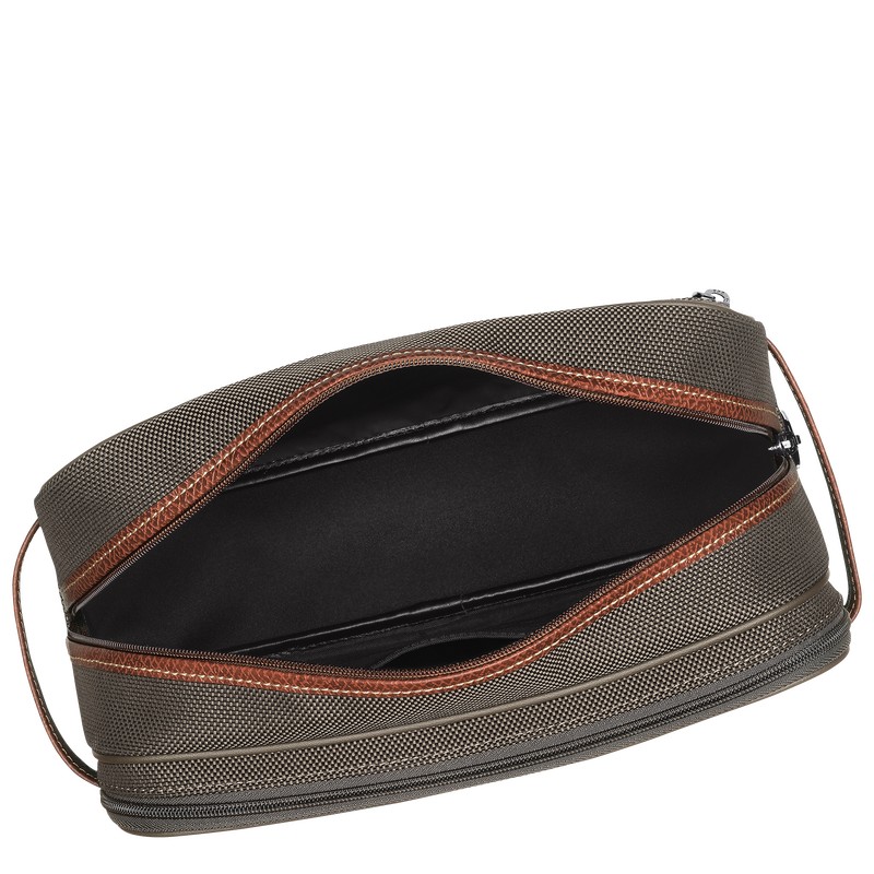 Longchamp Boxford Toiletry Case Braun | 1068CIMUV