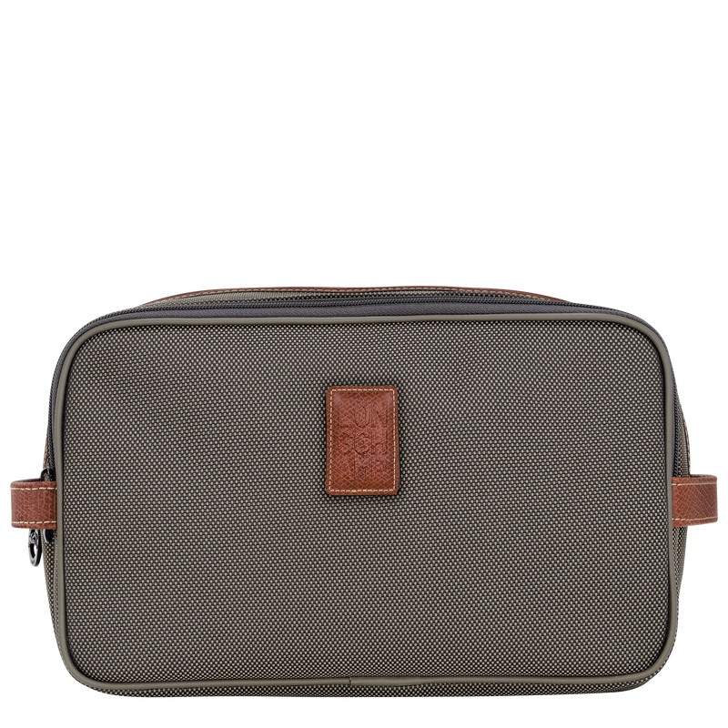 Longchamp Boxford Toiletry Case Braun | 1068CIMUV