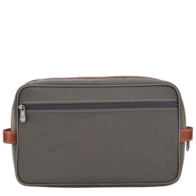 Longchamp Boxford Toiletry Case Braun | 6347NWJKZ