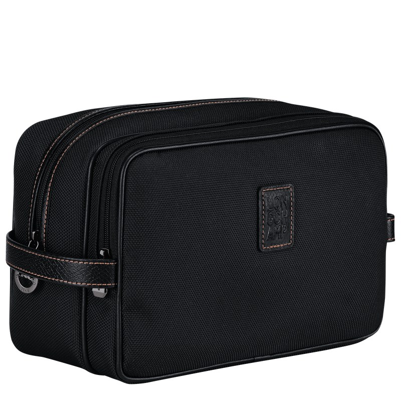 Longchamp Boxford Toiletry Case Schwarz | 6289CXMPR