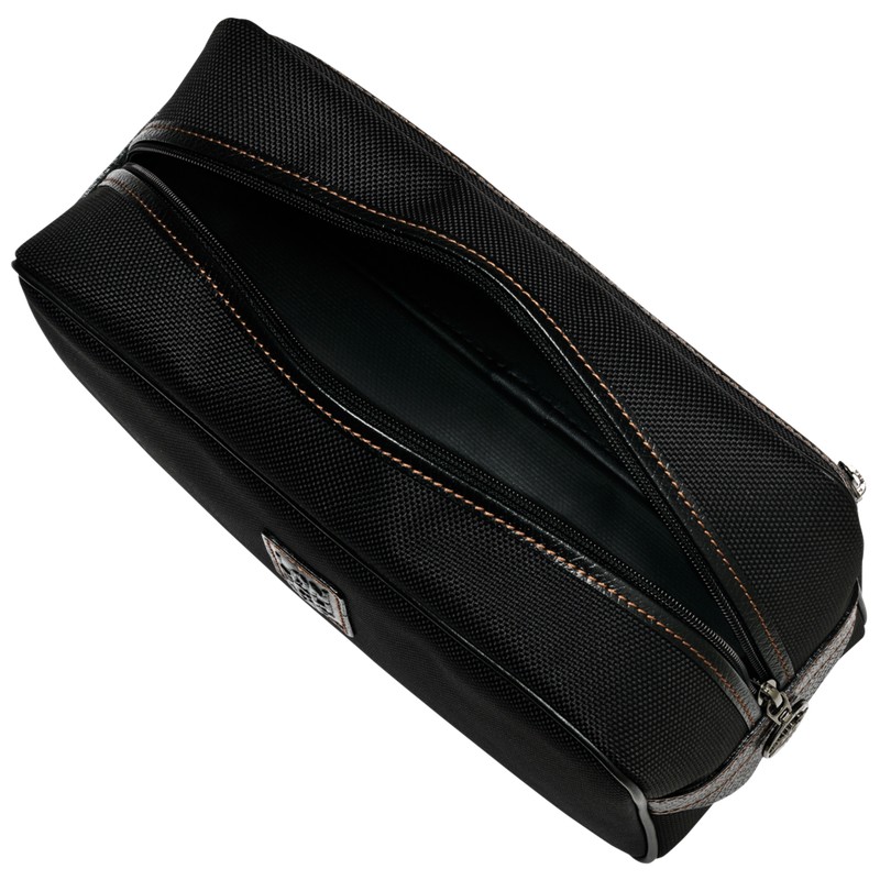 Longchamp Boxford Toiletry Case Schwarz | 6951YULXW