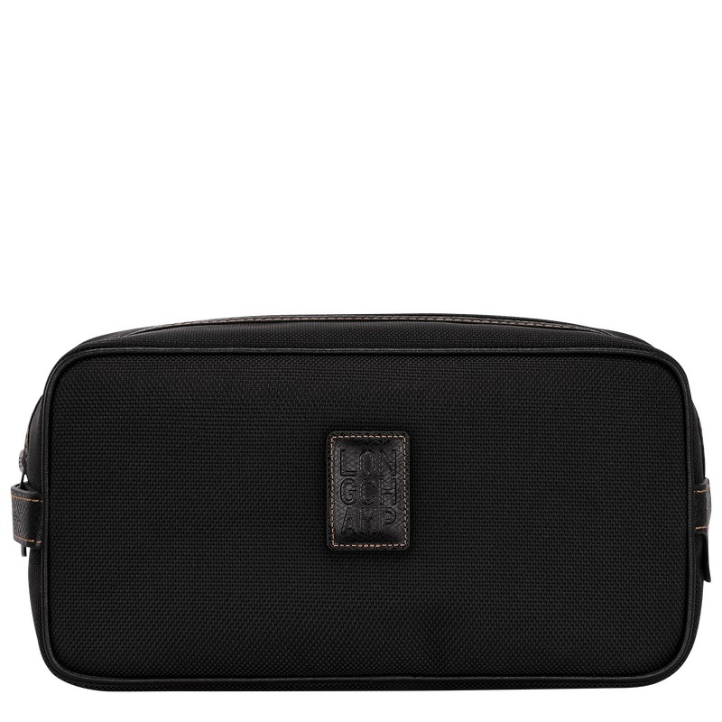 Longchamp Boxford Toiletry Case Schwarz | 6951YULXW