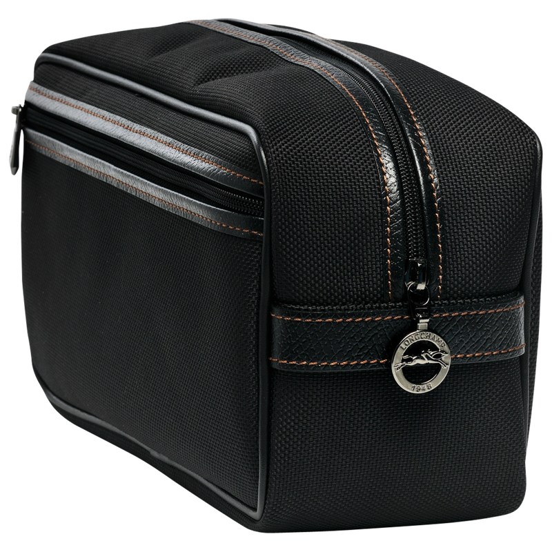 Longchamp Boxford Toiletry Case Schwarz | 6812UASFY