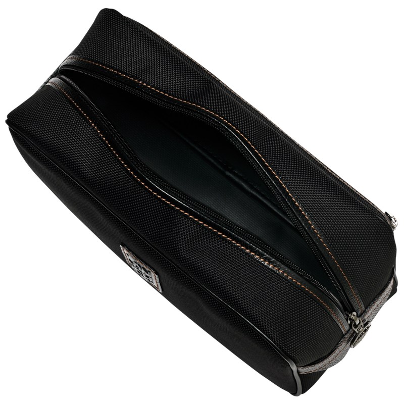 Longchamp Boxford Toiletry Case Schwarz | 6812UASFY