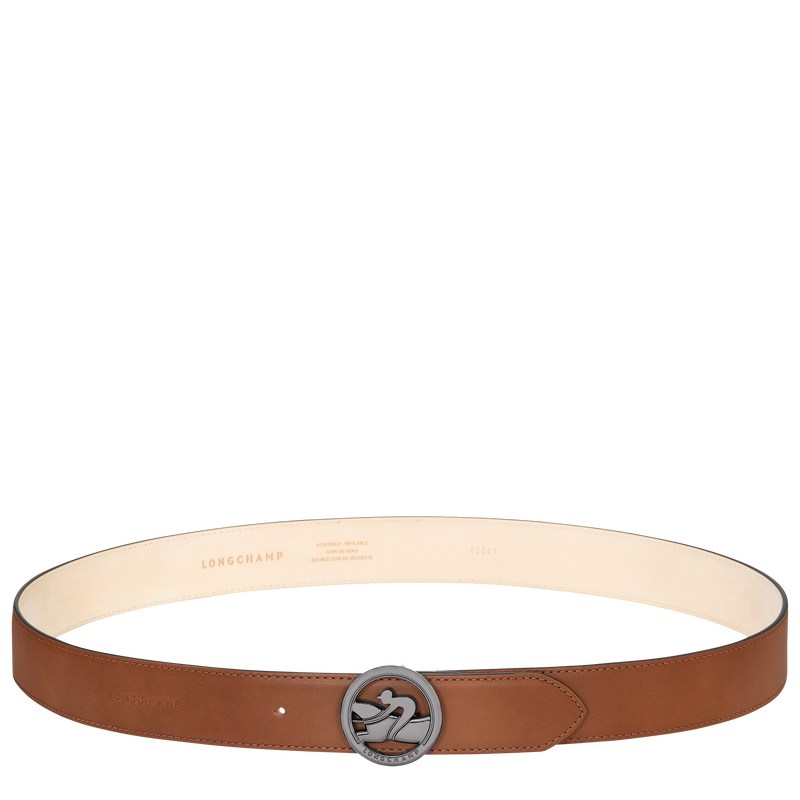 Longchamp Box-trot Belt Cognac | 5684ULCKO