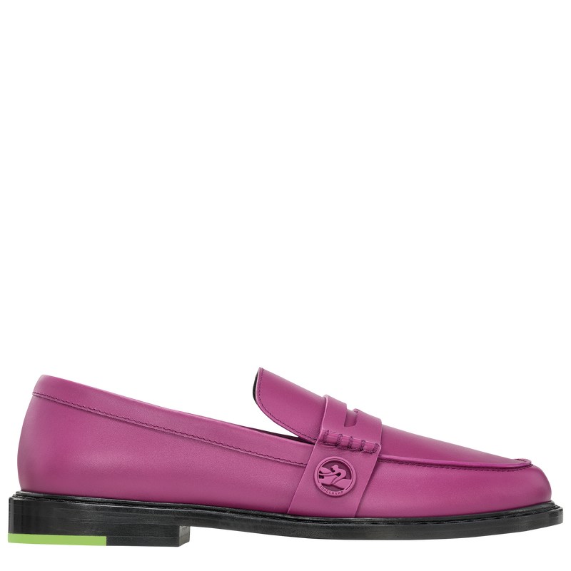 Longchamp Box-trot Loafer Violet | 0875AUGNF