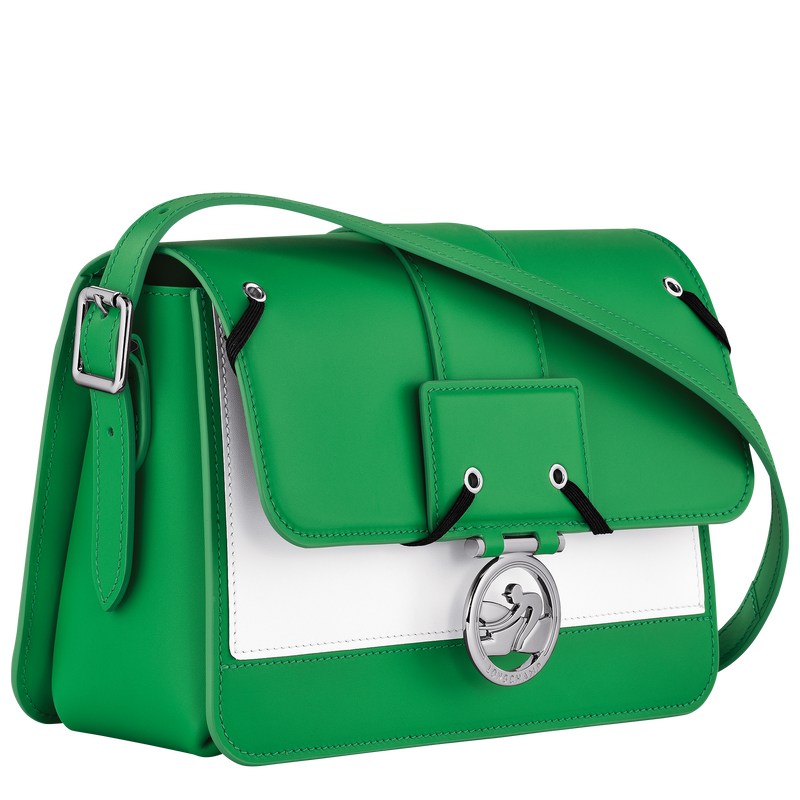 Longchamp Box-trot M Crossbody Bag Lawn | 7624MENZA