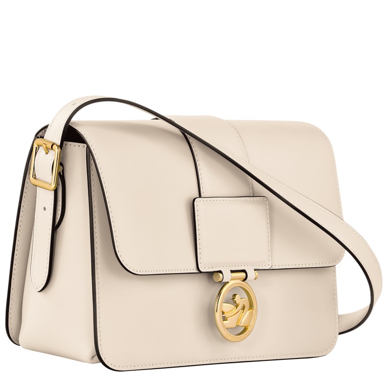 Longchamp Box-trot M Crossbody Bag Paper | 6125AWFVY