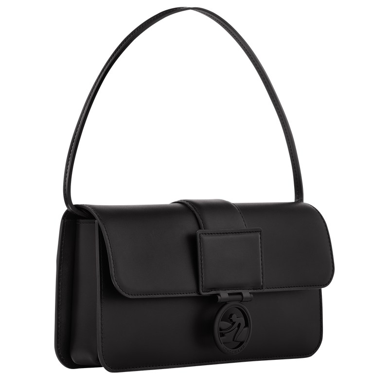 Longchamp Box-trot M Shoulder Bag Schwarz | 2678FLIUP