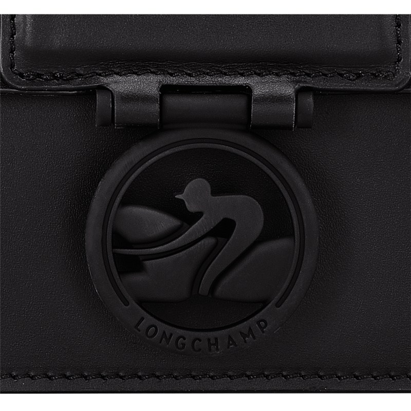 Longchamp Box-trot M Shoulder Bag Schwarz | 2678FLIUP