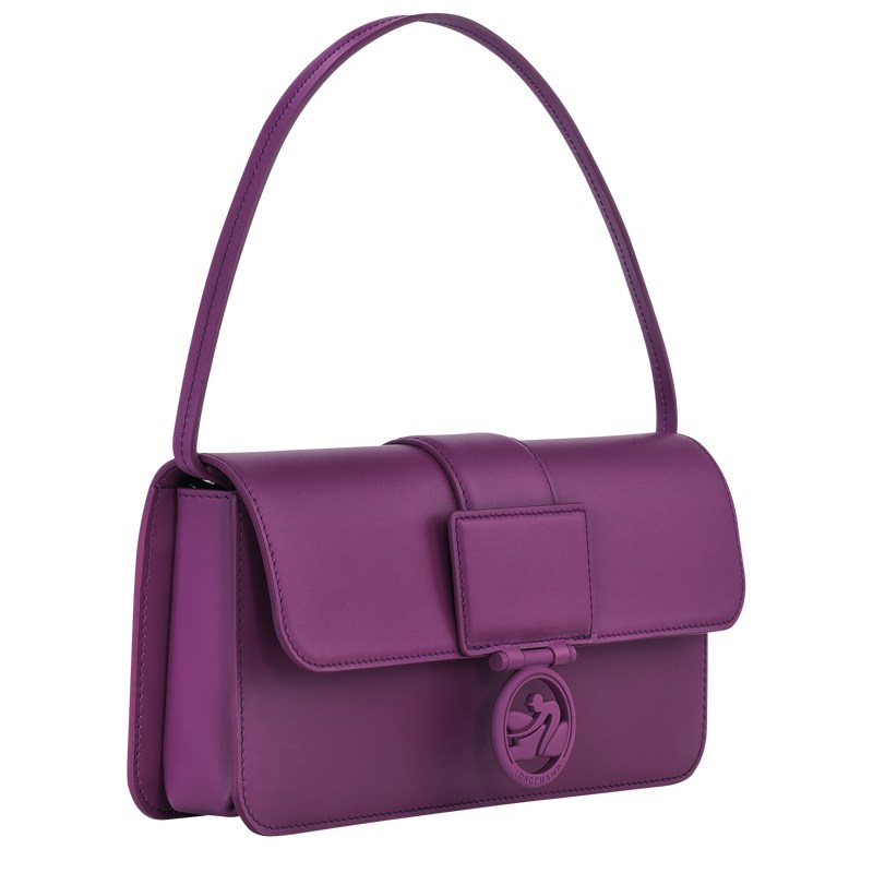 Longchamp Box-trot M Shoulder Bag Violet | 3176XNJPY