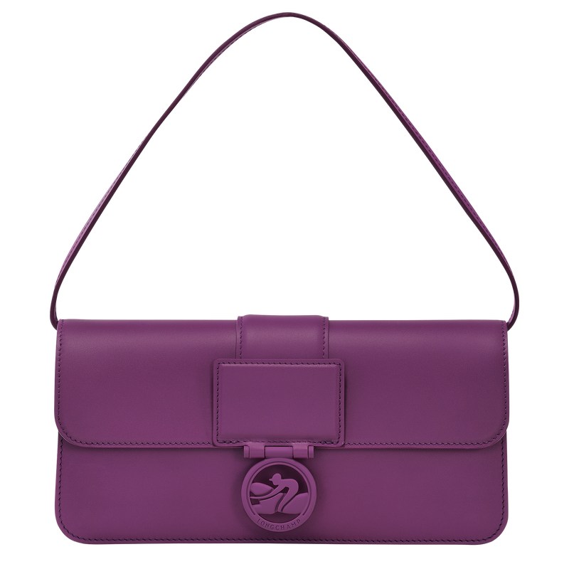 Longchamp Box-trot M Shoulder Bag Violet | 3176XNJPY