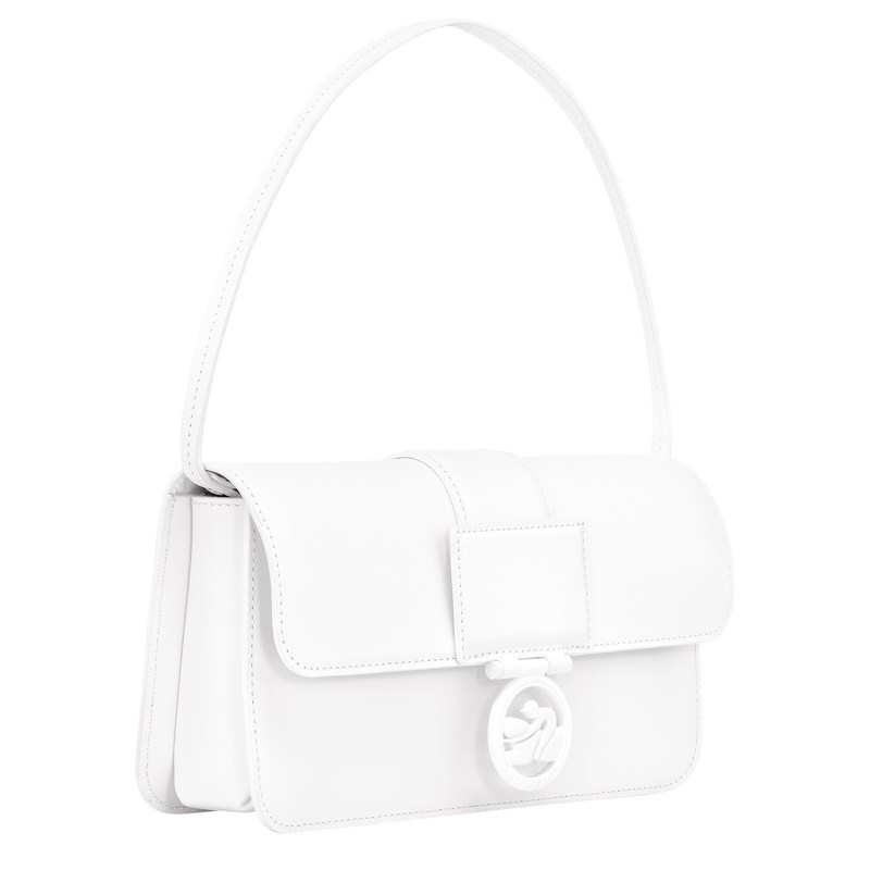 Longchamp Box-trot M Shoulder Bag Weiß | 3806VTFGC