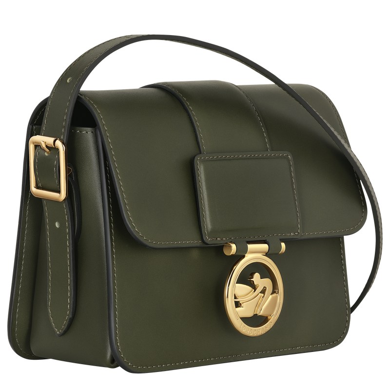 Longchamp Box-trot S Crossbody Bag Khaki | 3508AWRVN